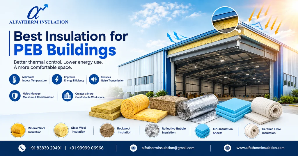Best insulation for PEB buildings